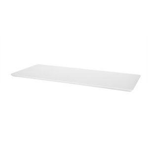 Bílá přídavná deska k jídelnímu stolu Interstil Century, délka 100 cm