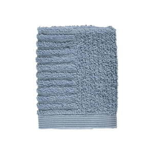 Modrý ručník ze 100% bavlny na obličej Zone Classic Blue Fog, 30 x 30 cm