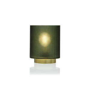 Zelená skleněná olejová LED lampa Versa Relax, ⌀ 11,8 cm