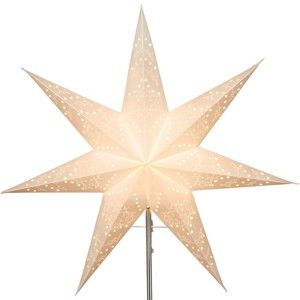 Bílá závěsná hvězda Best Season Sensy Star, Ø 100 cm