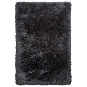 Tmavě šedý ručně tuftovaný koberec Think Rugs Montana Puro Dark Grey, 60 x 120 cm