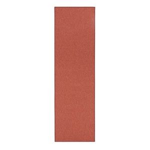 Terakotově červený běhoun BT Carpet Casual, 80 x 300 cm