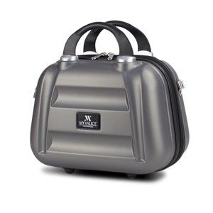 Šedý dámský příruční cestovní kufřík My Valice SMART BAG LASSO Make Up & Hand Suitcase