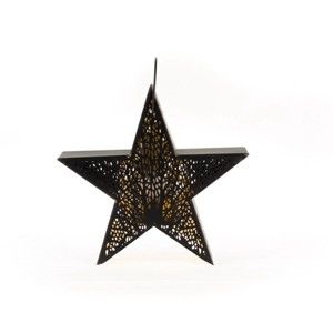 Kovová lucerna ve tvaru hvězdy Dakls