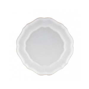Bílý dezertní talíř z kameniny Casafina Impressions, ⌀ 22 cm