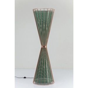 Zelená stojací lampa Kare Design Hourglass