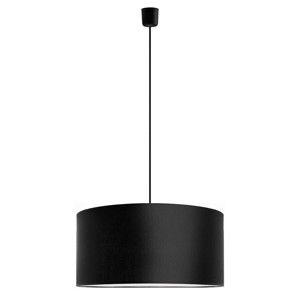 Černé stropní svítidlo Sotto Luce MIKA, Ø 50 cm
