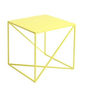 Žlutý odkládací stolek Custom Form Memo