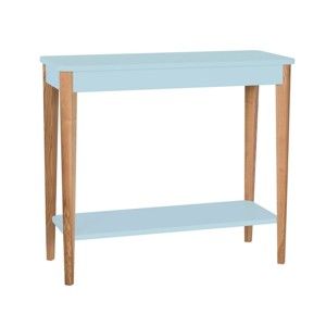 Světle modrý konzolový stolek Ragaba Ashme, šířka 85 cm