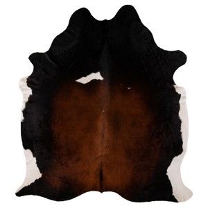 Pravá hovězí kůže Arctic Fur Tricolor, 228 x 218 cm