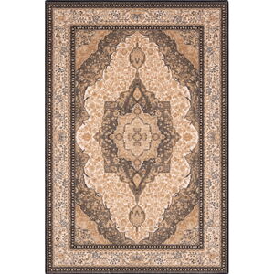 Světle hnědý vlněný koberec 200x300 cm Charlotte – Agnella