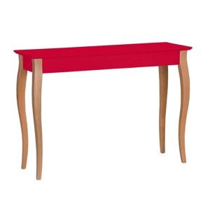 Červený konzolový stolek Ragaba Lillo, šířka 105 cm