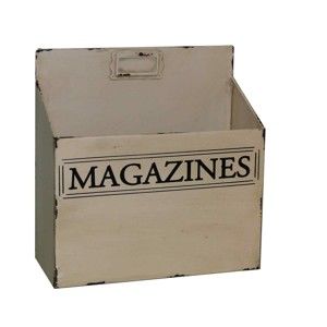 Kovový stojan na časopisy Antic Line Magazines