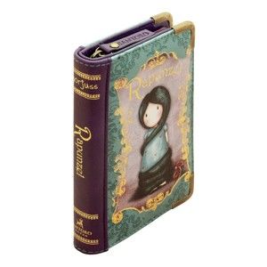 Dámská peněženka ve tvaru knížky Gorjuss Rapunzel, 10 x 15 cm