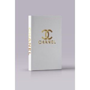 Dekorativní krabička ve tvaru knihy Piacenza Art Chanel Blanc