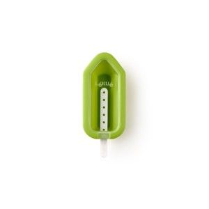 Zelená silikonová forma na zmrzlinu ve tvaru tužky Lékué Iconic