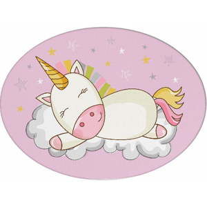 Dětský polštářek s příměsí bavlny Apolena Pillow Toy Unicorn, 35 x 24 cm