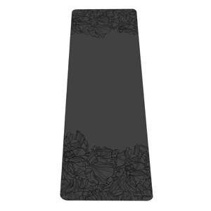 Černá podložka na jógu Yoga Design Lab Aadrika Charcoal, 5 mm