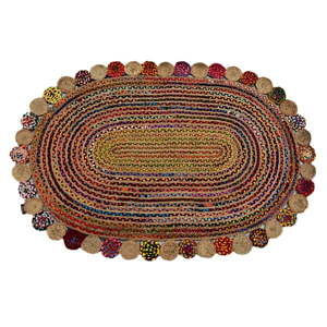 Ručně tkaný jutový koberec Bakero Roberta Rachel, 90 x 160 cm