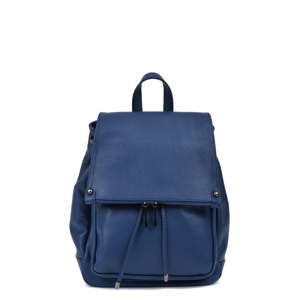 Modrý kožený batoh Roberta M Marisso