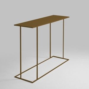 Konzolový stolek ve zlaté barvě Custom Form Walt