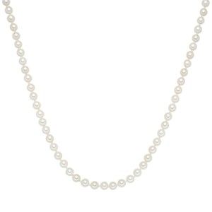 Náhrdelník s bílými perlami Perldesse Muschel, ⌀ 0,6 x délka 60 cm