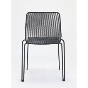Sada 4 šedých zahradních židlí Ezeis Ambroise