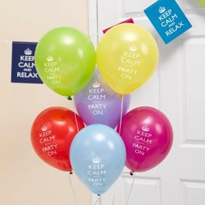 Sada 8 nafukovacích balónků Neviti Keep Calm
