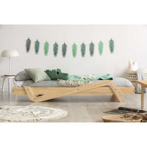 Dětská postel z borovicového dřeva Adeko Zig, 100 x 140 cm