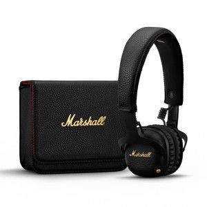 Černá bezdrátová sluchátka Marshall Mid A.N.C.