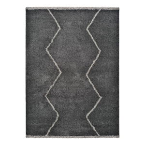 Černý koberec Universal Kasbah Sharp, 160 x 230 cm