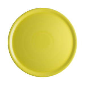 Žlutý porcelánový talíř na pizzu Brandani Pizza, ⌀ 31 cm