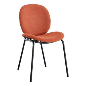 Jídelní židle v sadě 2 ks v cihlové barvě Cori – Marckeric