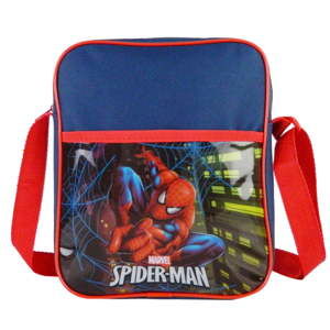 Červeno-modrá dětská taška přes rameno Bagtrotter Spiderman