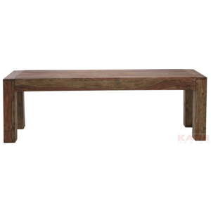 Jídelní lavice z masivního palisandrového dřeva Kare Design Authentico