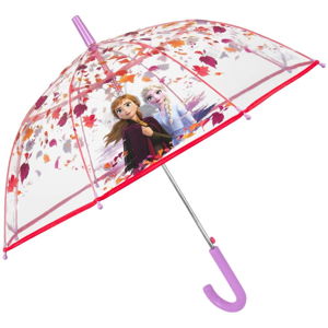 Transparentní dětský deštník odolný vůči větru Ambiance Frozen, ⌀ 74 cm