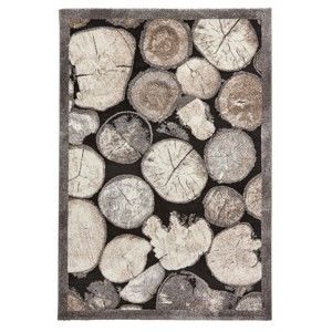 Šedý koberec 230x160 cm Woodland - Think Rugs