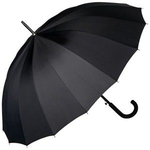 Černý holový deštník Von Lilienfeld Devon