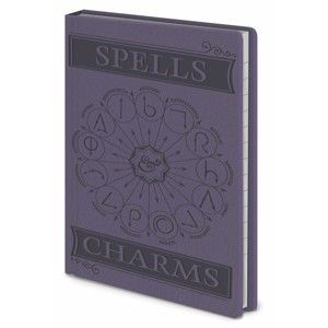 Linkovaný zápisník A5 Pyramid International Harry Potter: Spells & Charms, 56 stran
