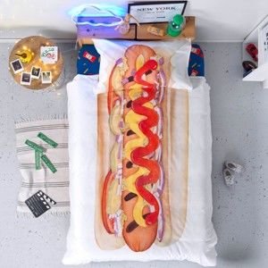 Povlak na přikrývku Baleno Hotdog, 140 x 200 cm