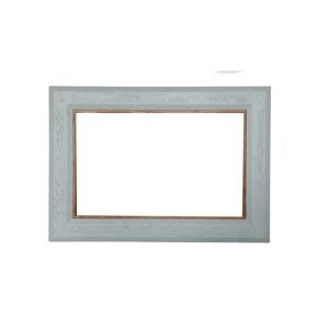 Zrcadlo v dřevěném rámu VIDA Living Monroe, 140 x 100 cm