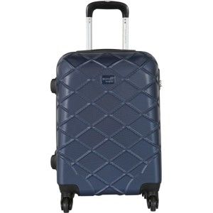 Modré kabinové zavazadlo na kolečkách Travel World, 44 l