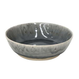 Šedý kameninový polévkový talíř Ego Dekor Madeira, ⌀ 19 cm