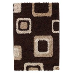 Hnědý koberec Think Rugs Majesty,  80 x 150 cm
