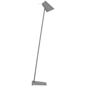 Šedá stojací lampa s kovovým stínidlem (výška 140 cm) Cardiff – it's about RoMi