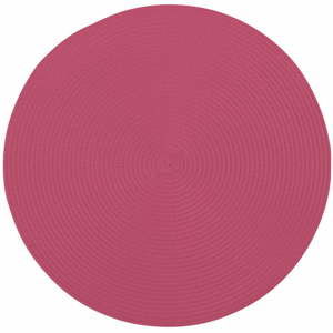 Růžové kulaté prostírání Tiseco Home Studio Round, ø 38 cm