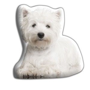 Polštářek s potiskem Westíka Adorable Cushions