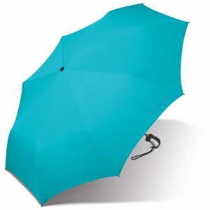 Světle modrý skládací deštník Ambiance Burgunda, ⌀ 94 cm