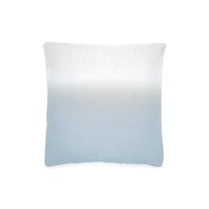 Světle modro-bílý povlak na polštář z bavlněného perkálu L'Officiel Interiirs, 60 x 60 cm