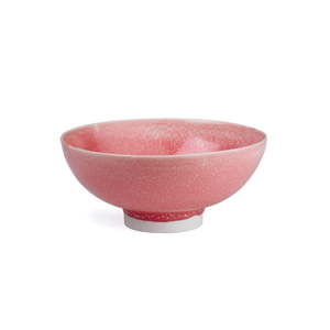 Růžová porcelánová miska Kähler Design Unico, ⌀ 18 cm